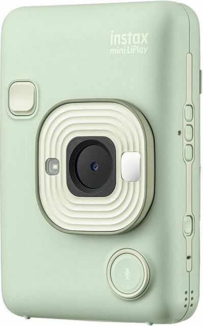 FUJI Instax LiPlay Hybrid Camera and Printer in Matcha Green - ONLINE ONLY