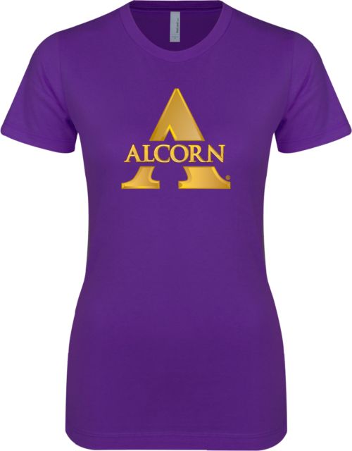 Alcorn Next Level Ladies SoftStyle Junior Fitted Tee Alcorn A - ONLINE ONLY
