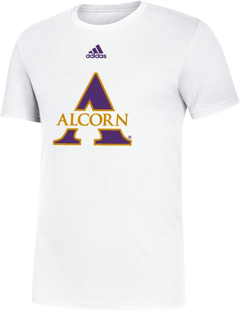 Alcorn Adidas Fresh Tee Primary Athletics Mark Adidas - ONLINE ONLY