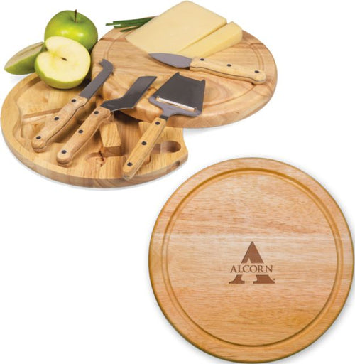 Alcorn 10.2 Inch Circo Cheese Board Set Alcorn A Engraved - ONLINE ONLY