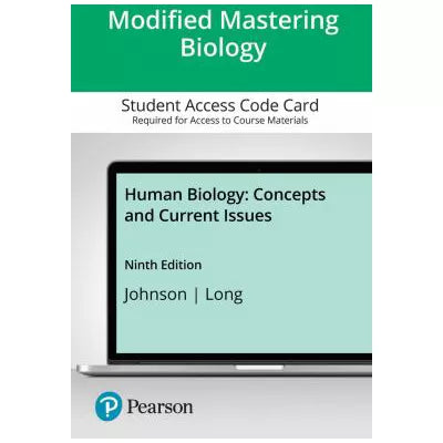 Mastering Biology with Pearson eText Access Code for Human Biology
