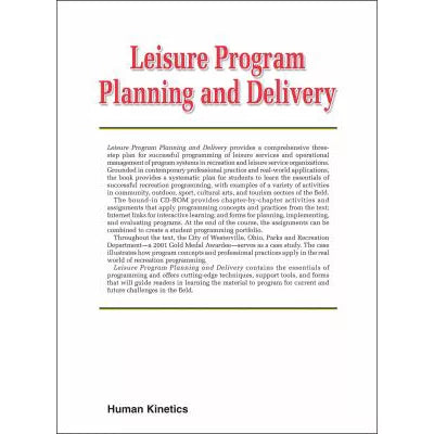 Leisure Program Planning &amp; Delivery (w/CD)