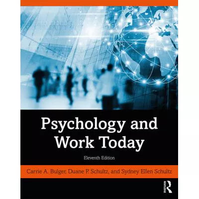 Psychology &amp; Work Today (Bk)
