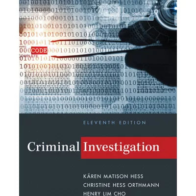 MindTap Criminal Justice, 1 term (6 months) Instant Access for Hess/Hess Orthman/Cho's Criminal Investigation