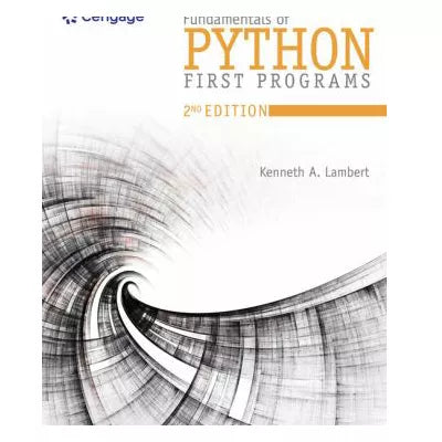 Fund of Python: First Programs