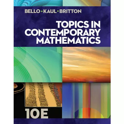 WebAssign Instant Access for Bello/Kaul/Britton's Topics in Contemporary Mathematics, Single-Term