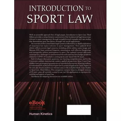 Intro to Sport Law (w/ Case Studies in Sport Law)