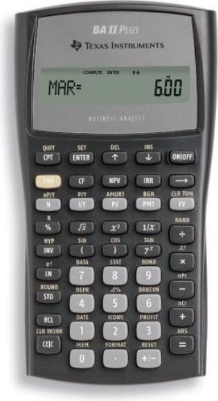 Texas Instruments BAII Plus Calculator